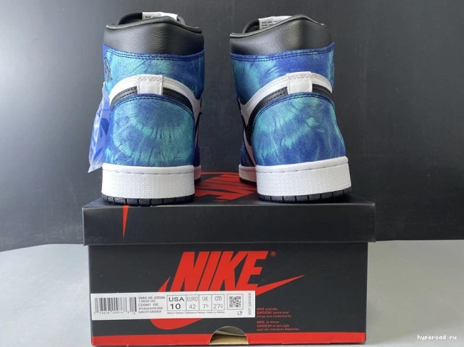 OG Air 1 Jordan CD0461-100 Tie-Dye High 0521